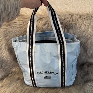 Ralph Lauren Light Blue Shoulder Bag